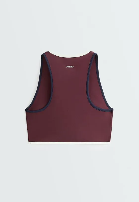 Спортивный бюстгальтер Comfortlux crop, средняя поддержка