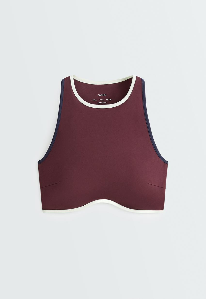 Спортивный бюстгальтер Comfortlux crop, средняя поддержка