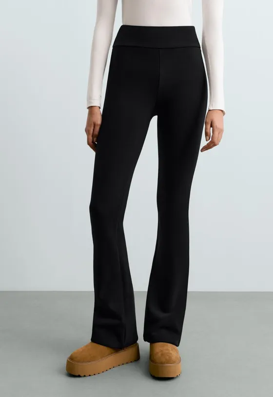 Брюки Flare  Super extra warm Seamless