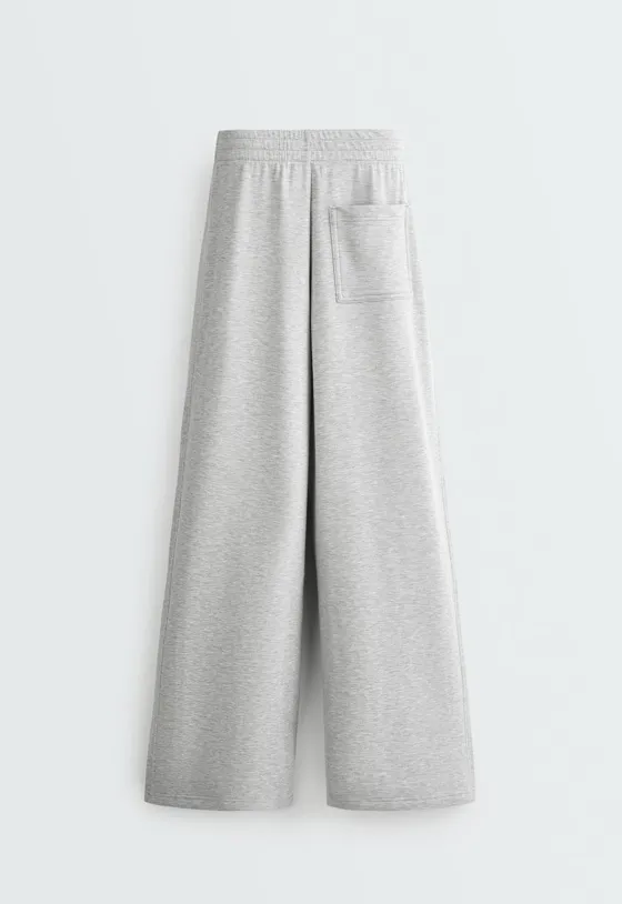 Прямые брюки brushed пике