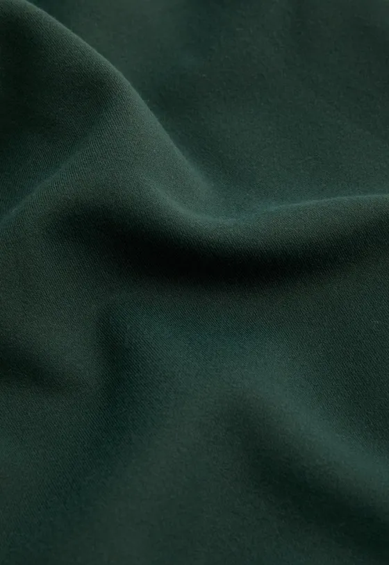 Длинные прямые брюки из хлопка пике brushed