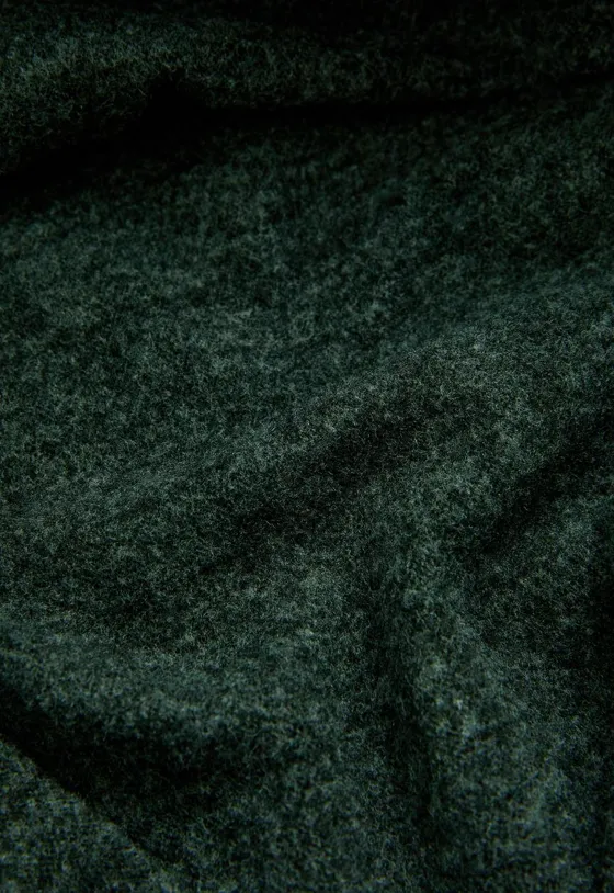 Куртка с воротником из хлопкового пике, brushed