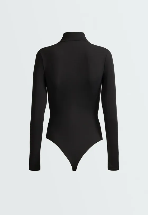 Боди Base layer с полумолнией