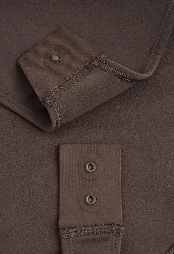 Боди Base layer с полумолнией