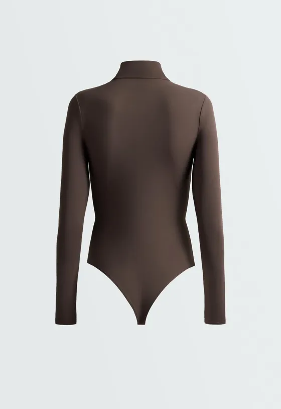 Боди Base layer с полумолнией