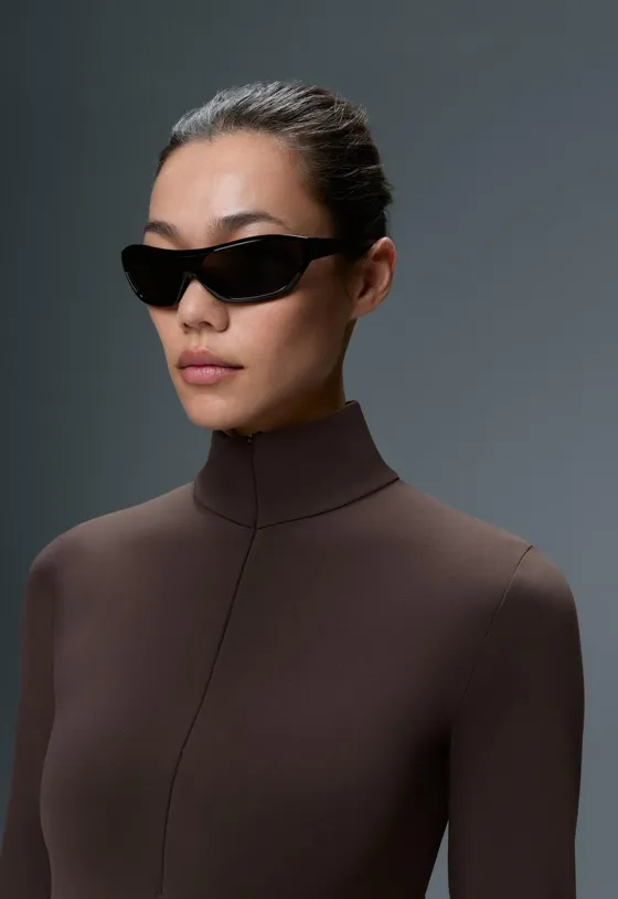 Боди Base layer с полумолнией