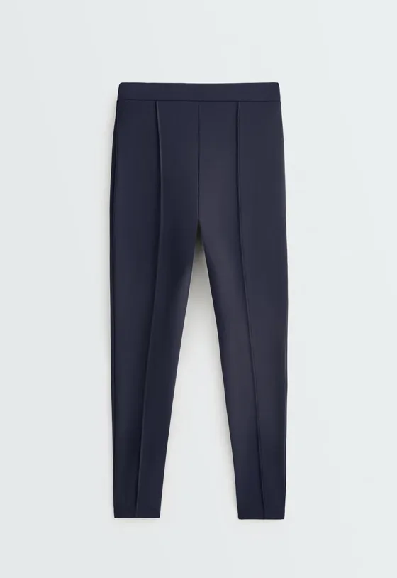 Legging até ao tornozelo  warm 70 cm nervura