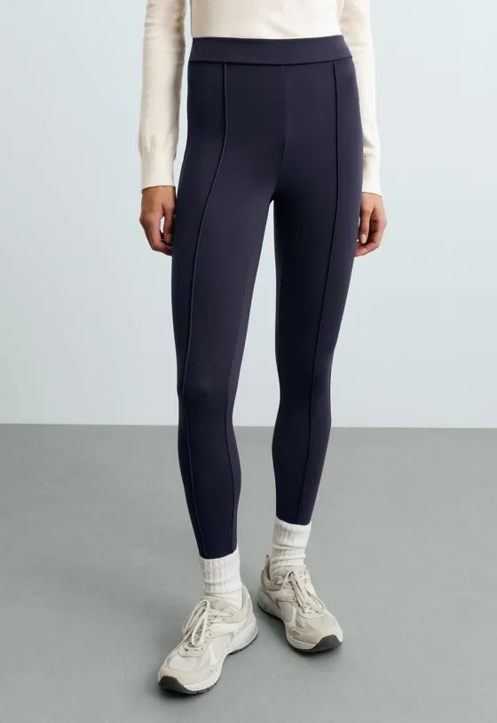 Legging até ao tornozelo  warm 70 cm nervura