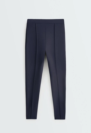 Legging ankle-length high rise warm 70 cm crease- Заказать в России