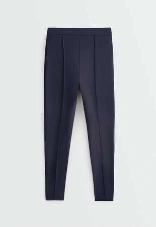 Legging ankle-length high rise warm 70 cm crease- Заказать в России