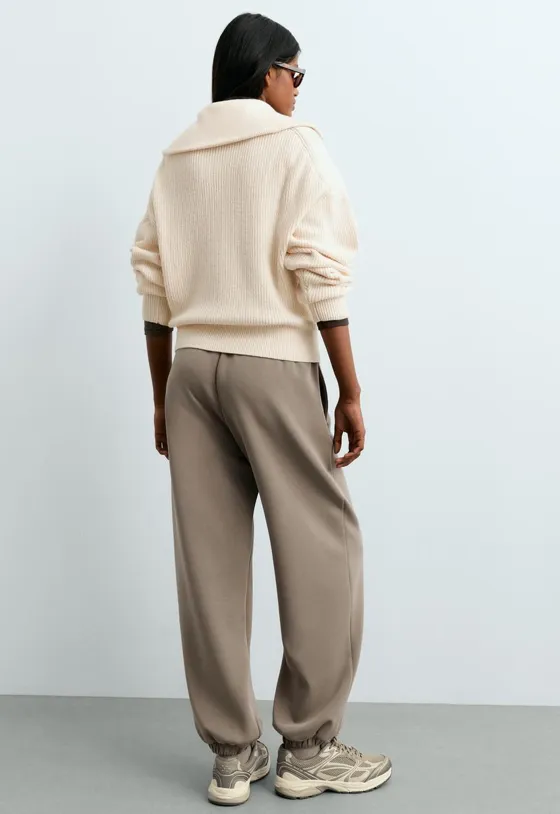 Свободные брюки Jogger из ткани с модал Brushed