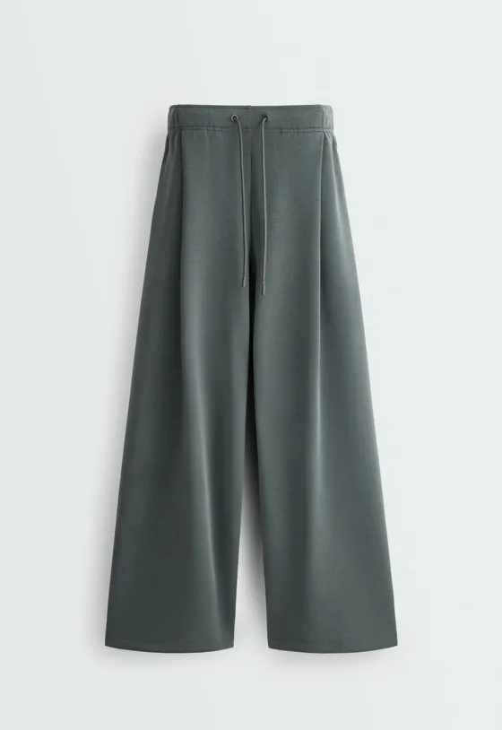 Длинные брюки Wide leg с модалом