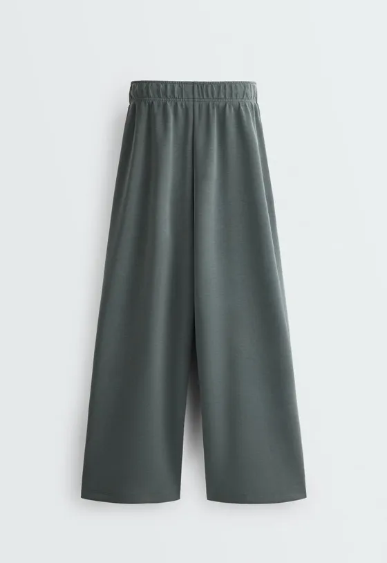 Длинные брюки Wide leg с модалом