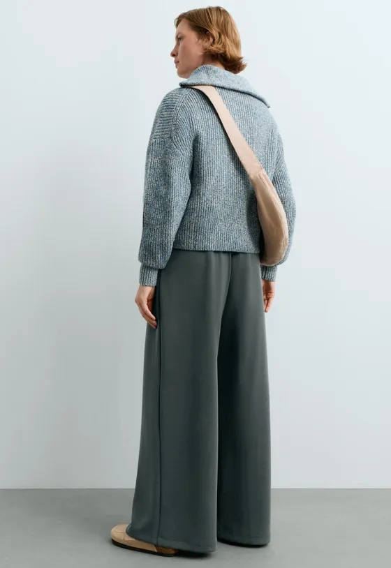 Длинные брюки Wide leg с модалом