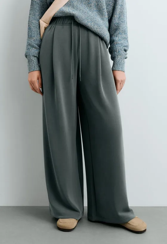 Длинные брюки Wide leg с модалом
