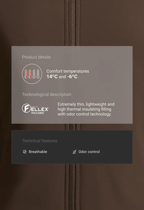 Высокотехнологичная утепленная куртка FELLEX® Volcanic