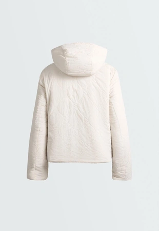 PALE TAUPE|6443/749/211 - OYSHO Двусторонняя куртка FELLEX® AEROGEL под мех