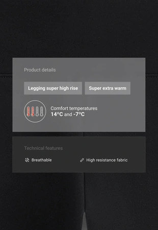 Легинсы длиной до щиколотки с очень высокой посадкой Extra warm Seamless- Заказать в России