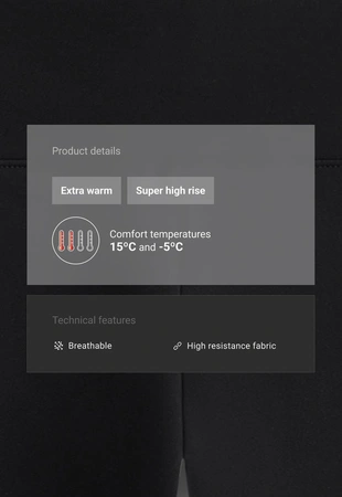 Легинсы длиной до щиколотки с очень высокой посадкой Extra warm Seamless- Заказать в России