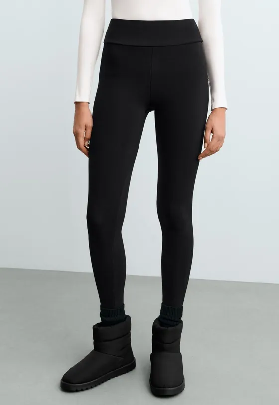 Легинсы длиной до щиколотки, , super extra warm, seamless, 70 см