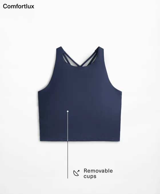 Топ-майка Comfortlux с тесемками и чашками