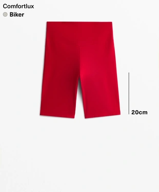 Легинсы-велосипедки COMFORTLUX с высокой посадкой длиной 20 см- Заказать в России