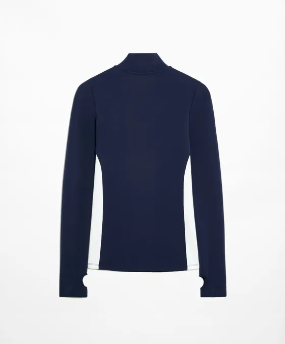 Лонгслив Performance Base Layers High Tech с застежкой-молнией