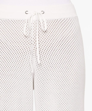 Брюки-джоггеры из ажурного трикотажа- Заказать в России