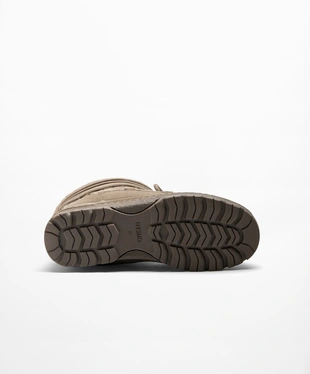 LACE-UP TRICOT BOOTS- Заказать в России