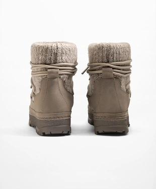 LACE-UP TRICOT BOOTS- Заказать в России