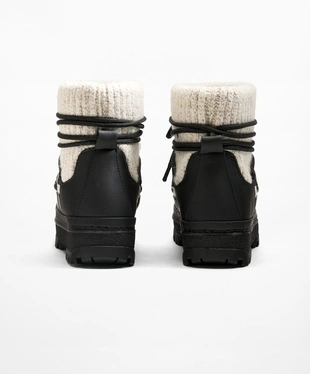 LACE-UP TRICOT BOOTS- Заказать в России