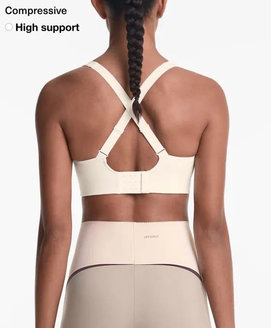 Спортивный бюстгальтер Compressive с высокой степенью поддержки