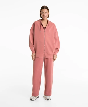 Удлиненная куртка из мягкой начесной ткани с модалом- Заказать в России