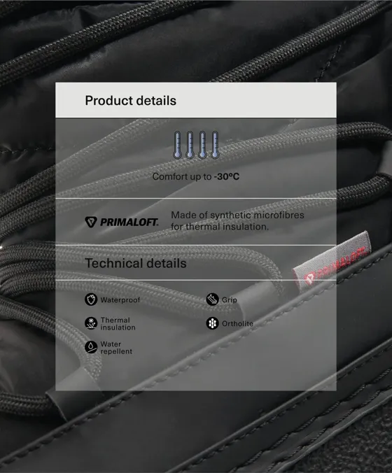 Водонепроницаемые сапоги апрески Primaloft®