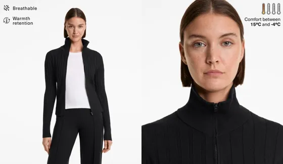 Трикотажная куртка Base Layers