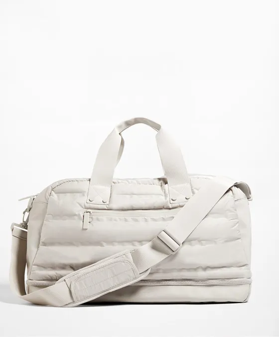 Стеганая спортивная сумка