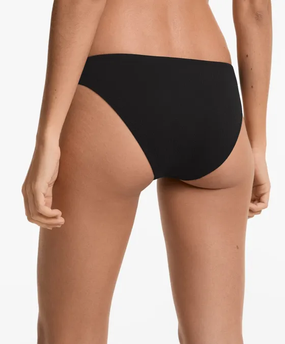 Классические плавки бикини из рельефной ткани