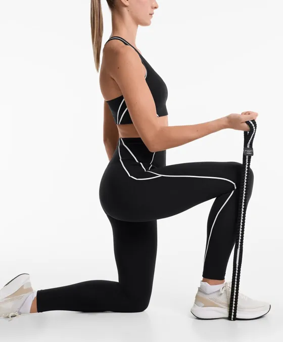 Компрессионные светоотражающие легинсы Compressive длиной 65 см