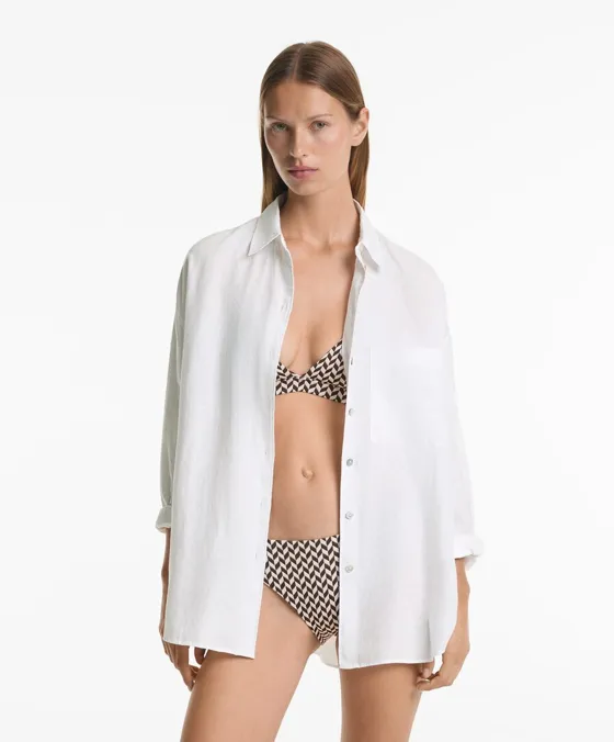 Классические плавки бикини в елочку