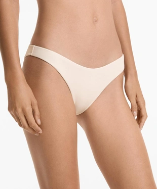 Полуоткрытые плавки бикини U-образной формы из ткани пике- Заказать в России