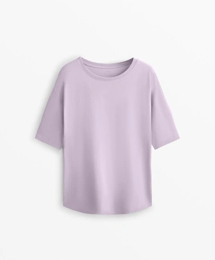 Футболка из смесового хлопка- Заказать в России