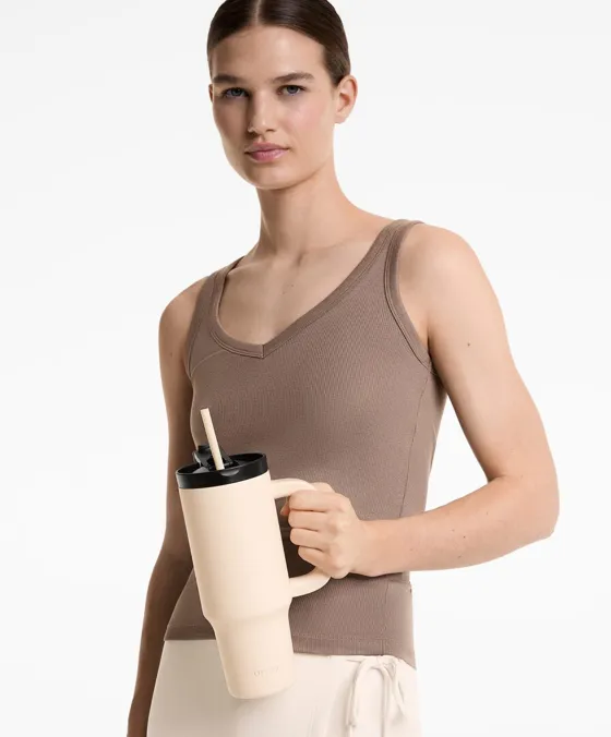 Garrafa-caneca com pega