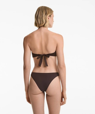 Топ бикини бандо с плетеным шнуром- Заказать в России