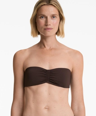 Топ бикини бандо с плетеным шнуром- Заказать в России