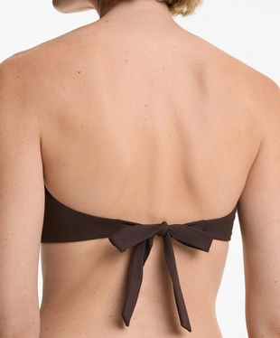 Топ бикини бандо с плетеным шнуром- Заказать в России