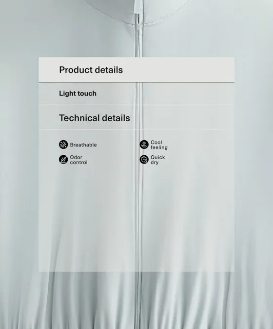 Куртка Light Touch из прохладной на ощупь ткани