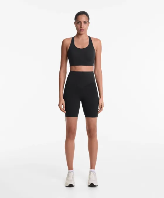 Compressive pocket high rise 20cm cycle leggings