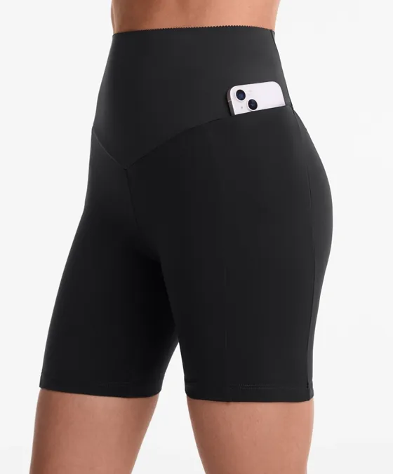 Compressive pocket high rise 20cm cycle leggings
