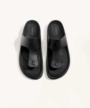 Кожаные сандалии с верхом т-образной формы- Заказать в России