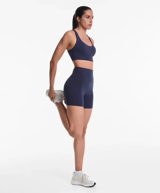 Облегающие шорты Compressive с высокой посадкой и карманом, 10 см